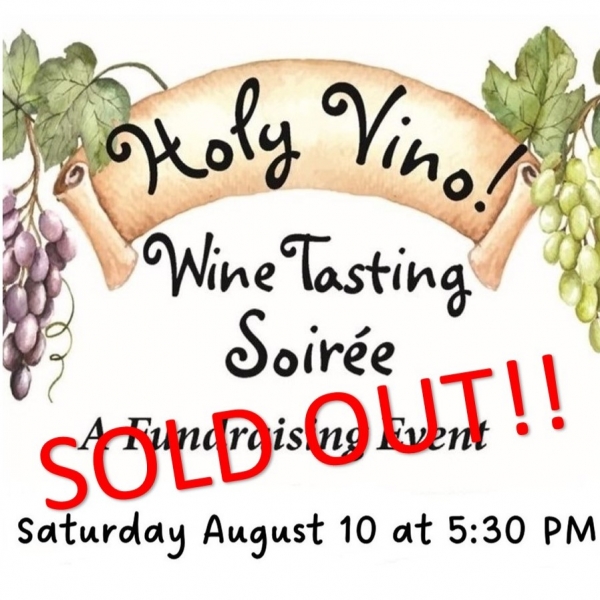 SOLD OUT!!  Wine Tasting Fundraising Event 
